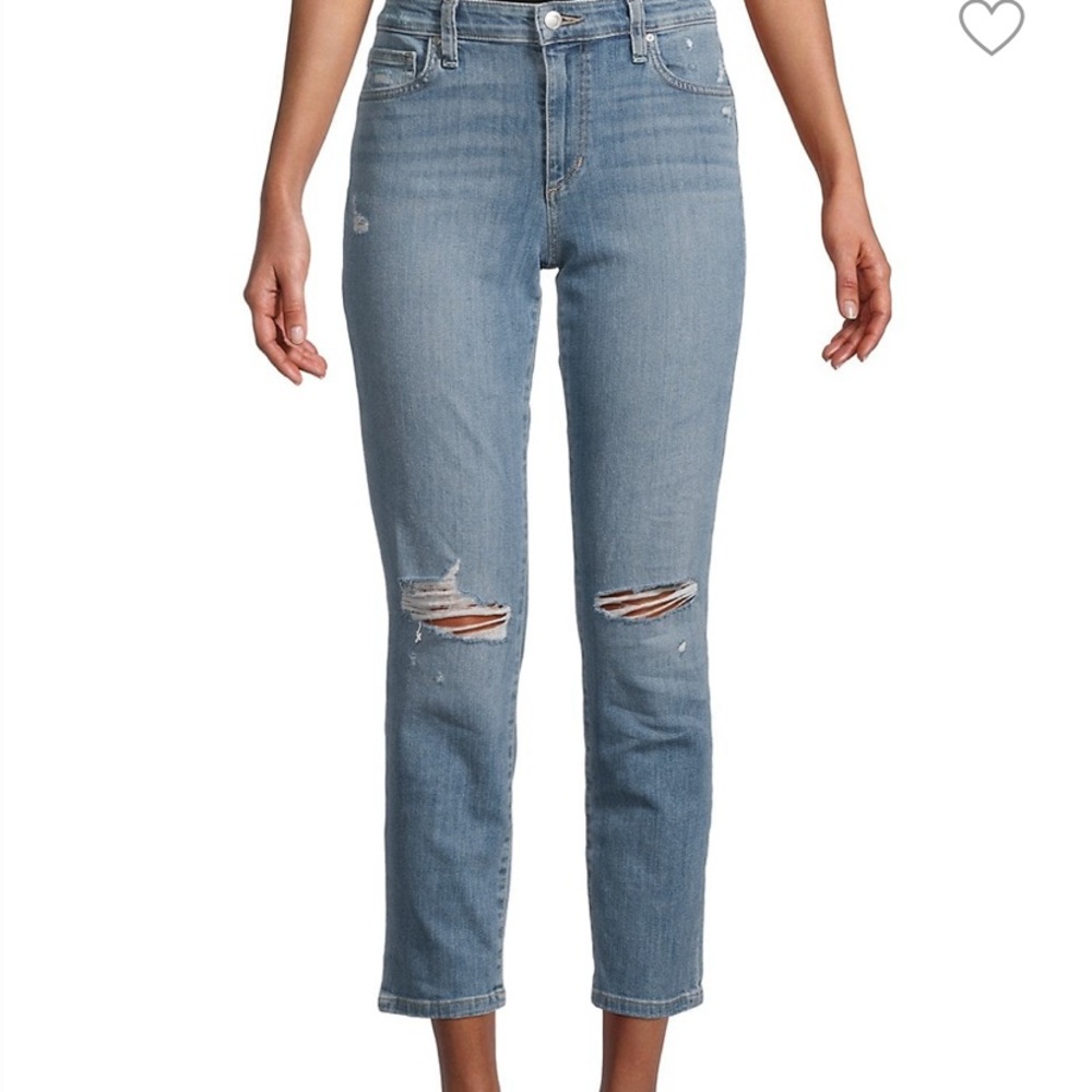NWT Joe’s Jeans Boyfriend Slim cropped jeans